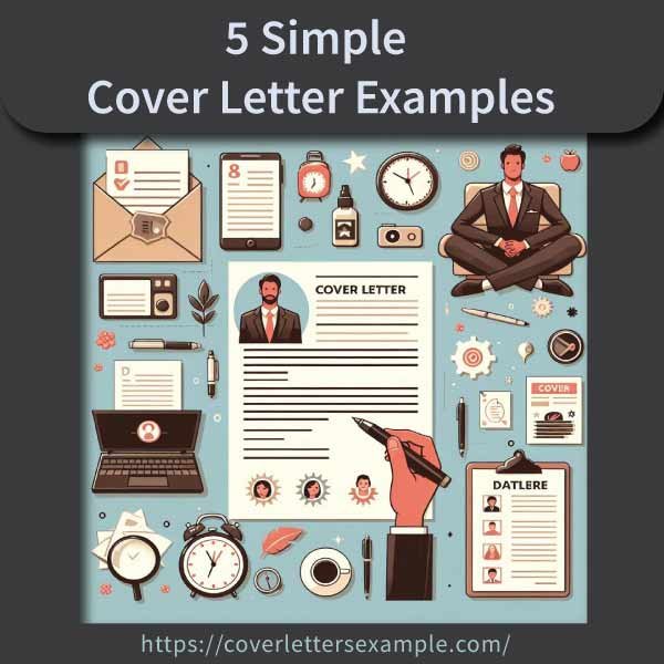 5 Simple Cover Letter Examples for Job Applications