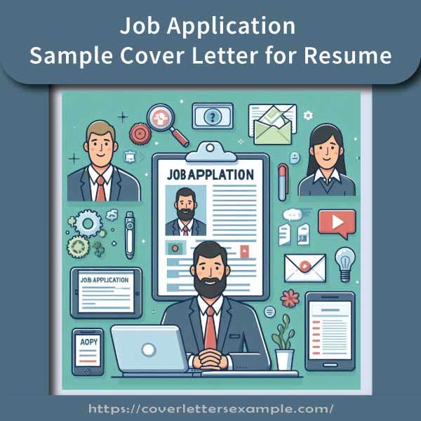 Job Application Sample Cover Letter for Resume