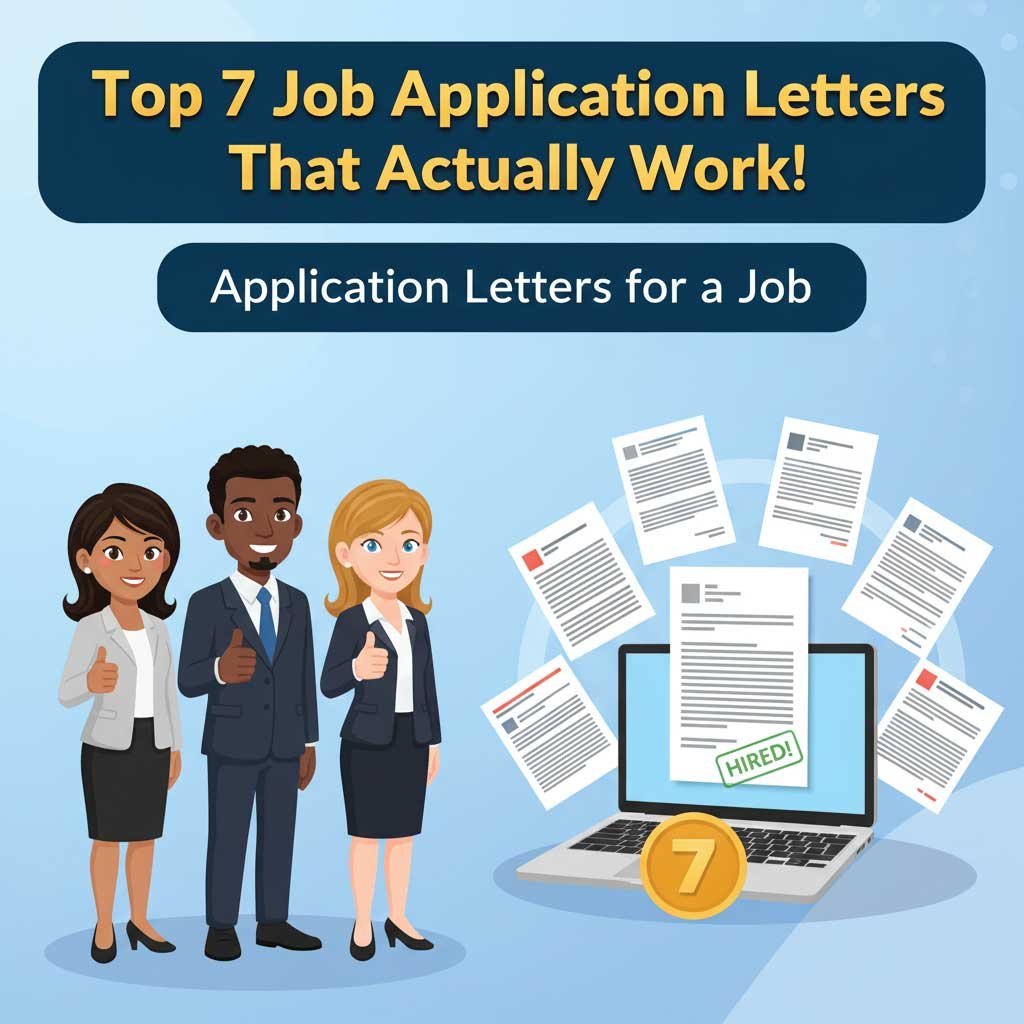 Application Letters for a Job